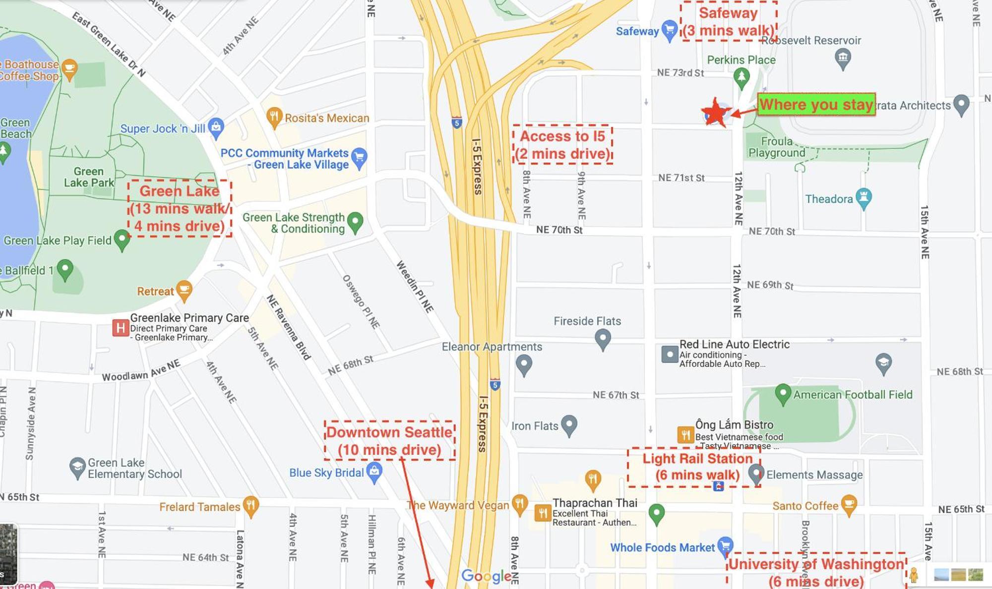 New Private Tiny Home Near Greenlake/Lightrail/I-5 Seattle Ngoại thất bức ảnh